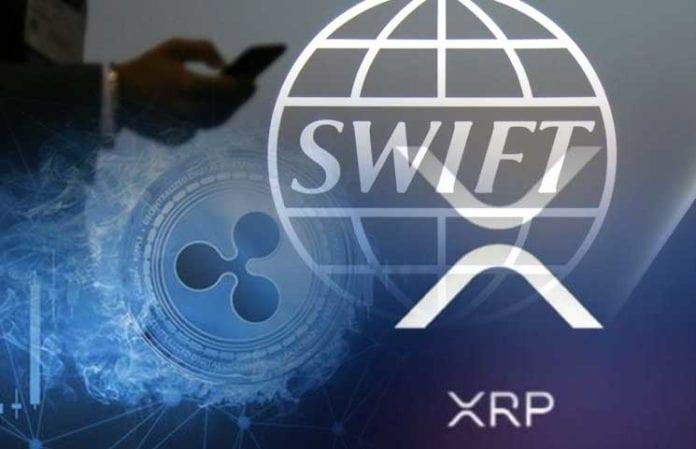 Swift and XRP logo