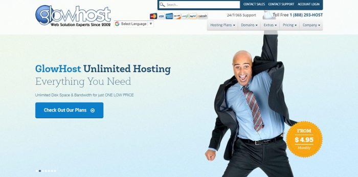 glowhost web hosting