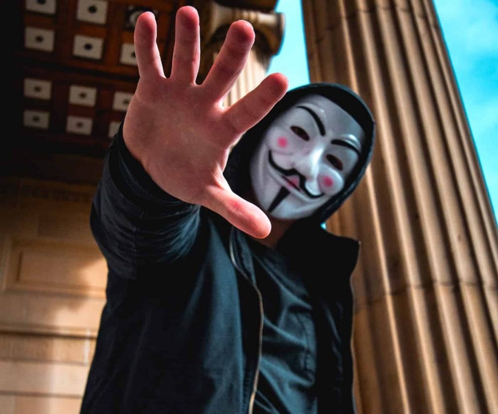 guy fawkes mask anonymous