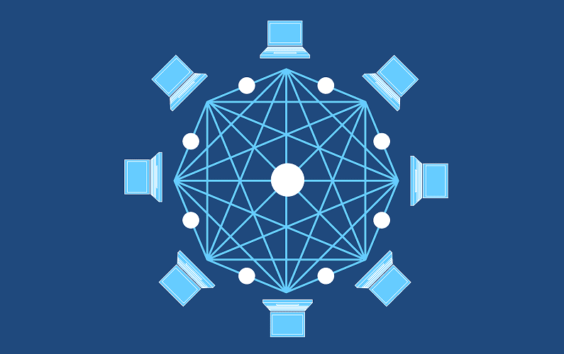 An Illustration of a blockchain