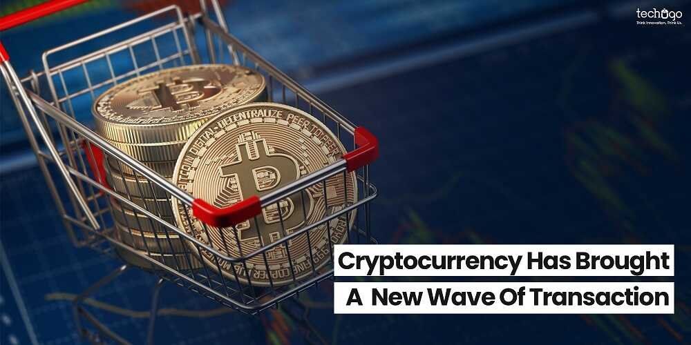 bitcoins in a shopping cart