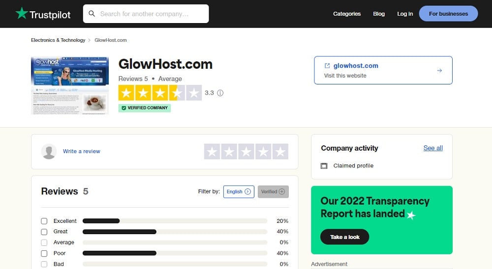 GlowHost Review: Pricing, Features, Pros & Cons