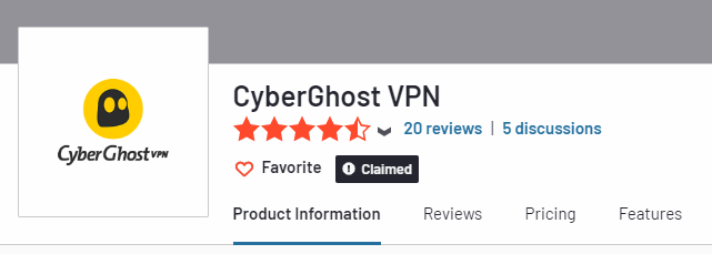 CyberGhost VPN reviews