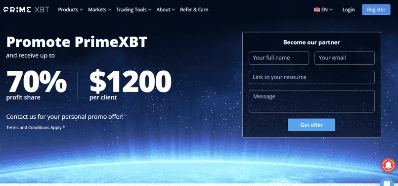 PrimeXBT Ambassador: Affiliate Program Review 2023