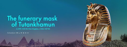 The Funerary Mask of Tutankhamun Licensed NFTs To Release In 3D and Augmented Reality on ElmonX