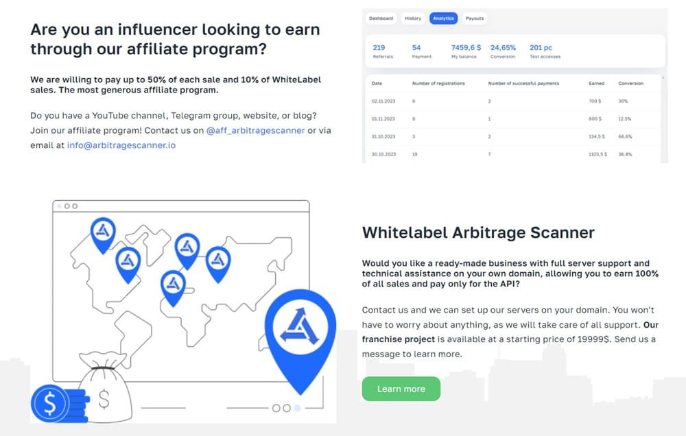 Largest Affiliate Side Event by ArbitrageScanner.io in Bangkok on December 9.