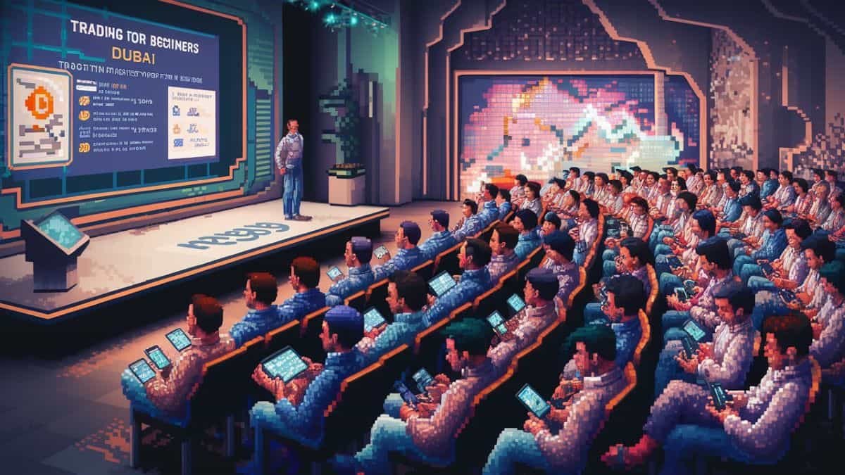 A web3 event in Dubai filled with participants