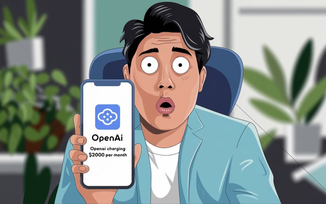 A user with his eyes popping out