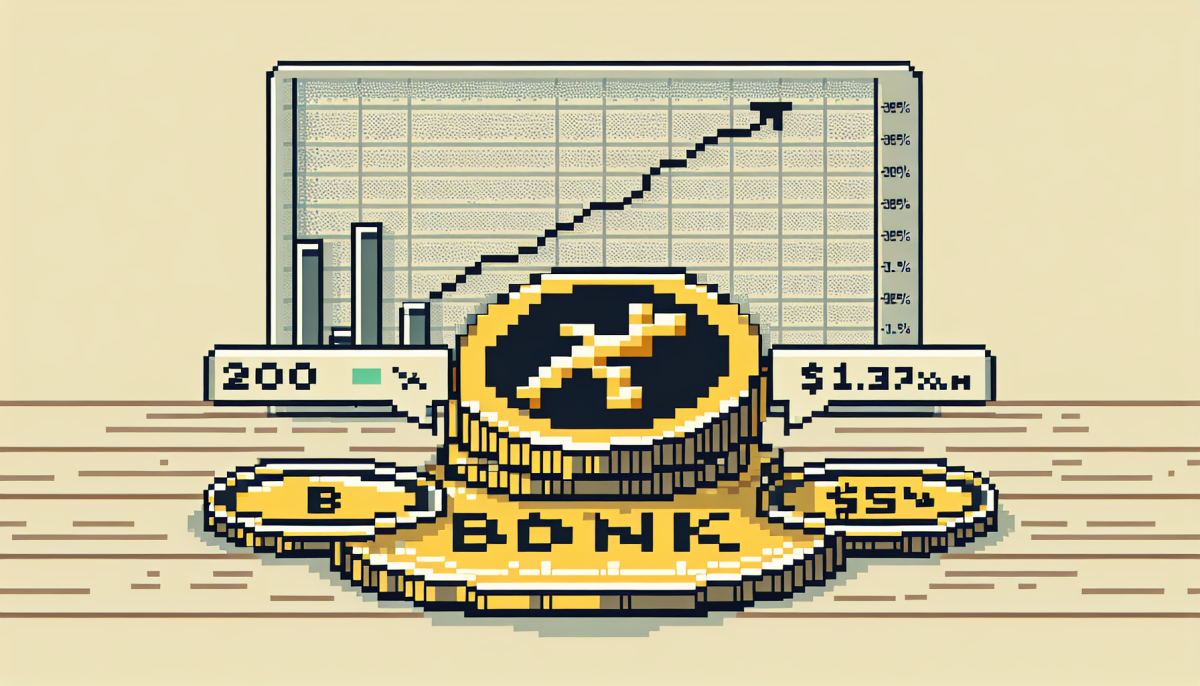 Solana Meme Coin BONK Surges 200%, Early Dev Airdrop Now Worth $1.3M