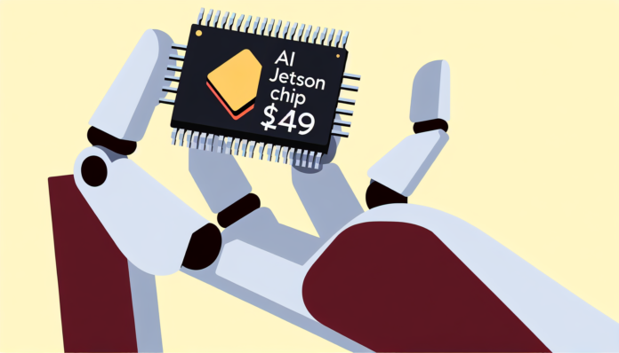 Nvidia Halves Price of AI Brain for Robots With New $249 Jetson Chip