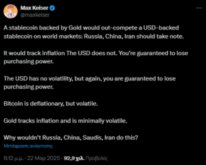Max Kaiser's Tweet
