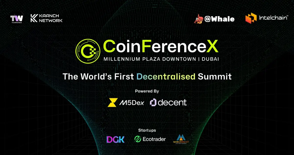 Coinference X Dubai banner