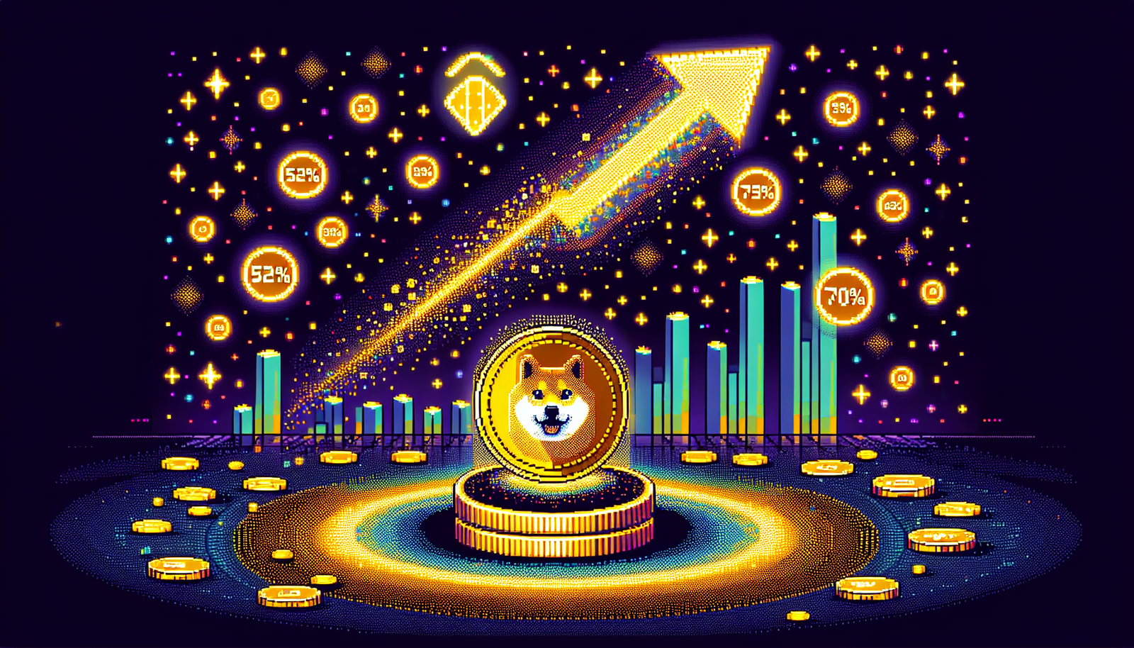 Dogecoin Active Addresses Surge 528% as Futures Interest Soars 70%