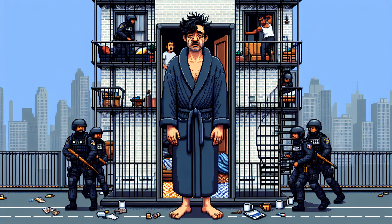 Crypto Investor Arrested Barefoot in Bathrobe After NYC Raid