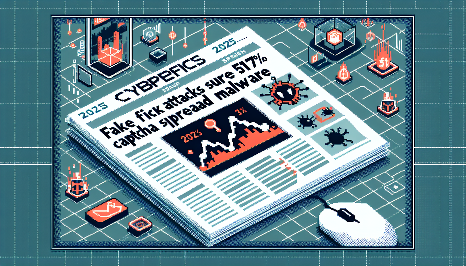 ClickFix Attacks Surge 517% in 2025, Fake CAPTCHAs Spread Malware