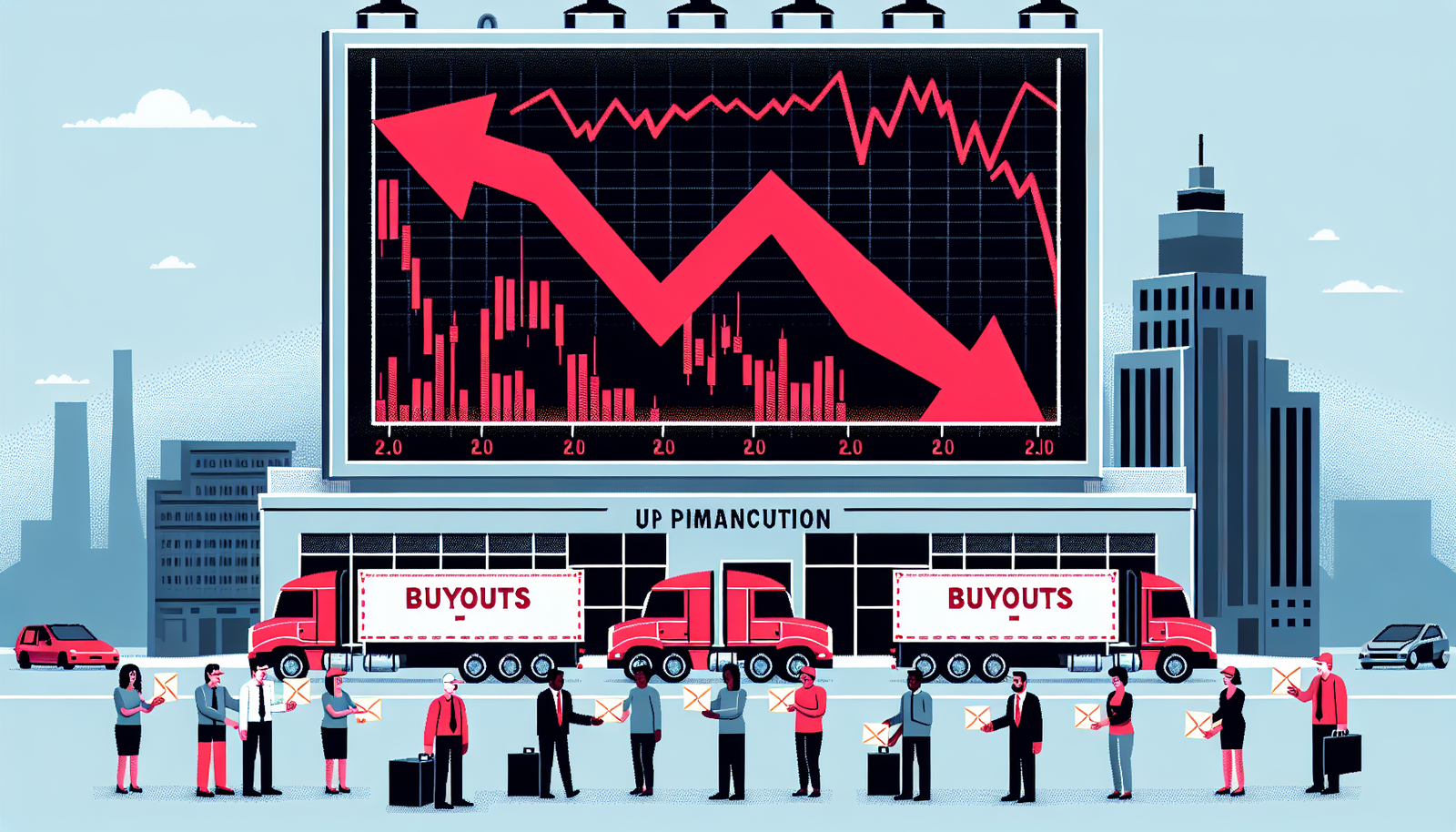 UPS Offers Buyouts to Drivers as UBS Cuts Target, 20,000 Jobs Cut