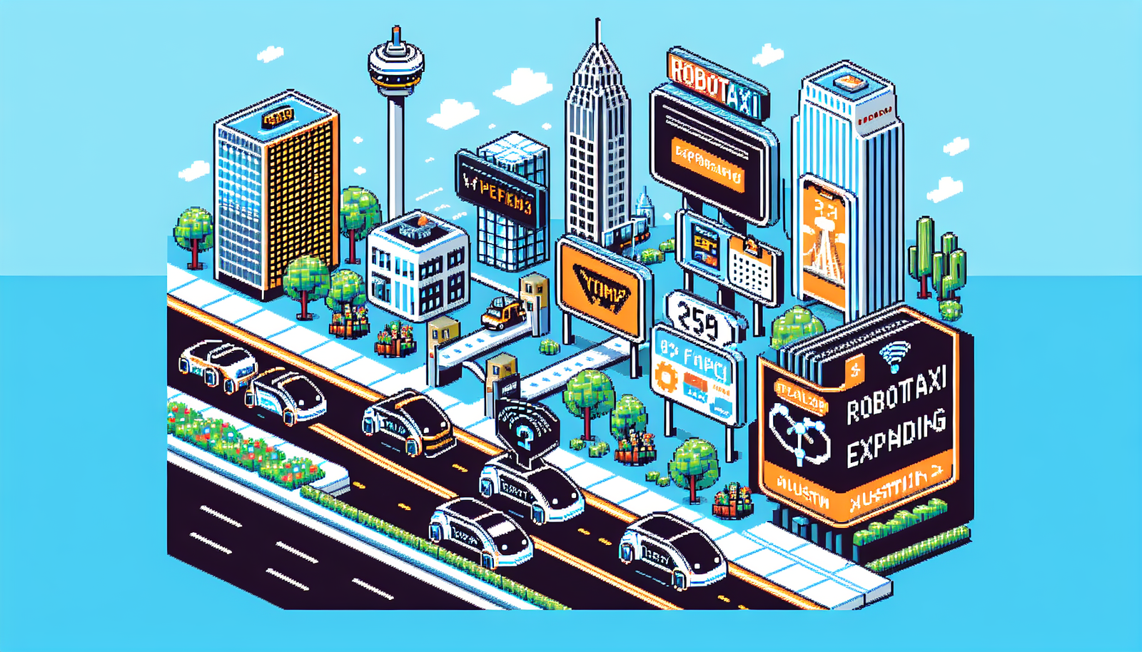 Tesla to Expand Robotaxi Service in Austin, Bay Area This Weekend