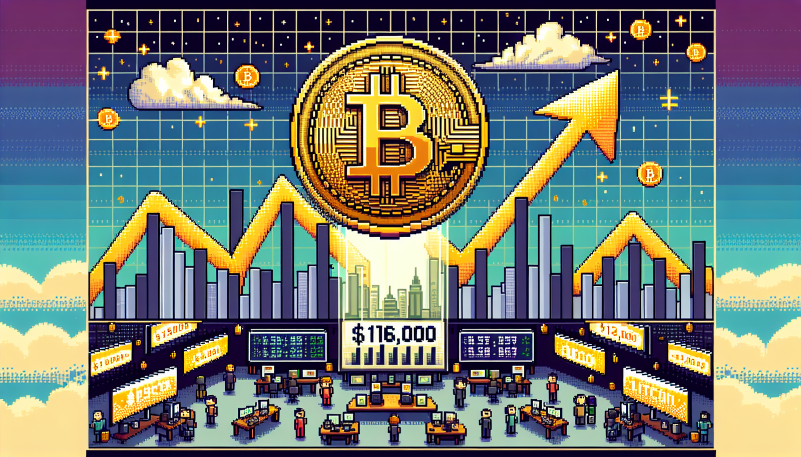 Bitcoin Hits Record $116,000 as Rally Lifts Crypto Markets Higher