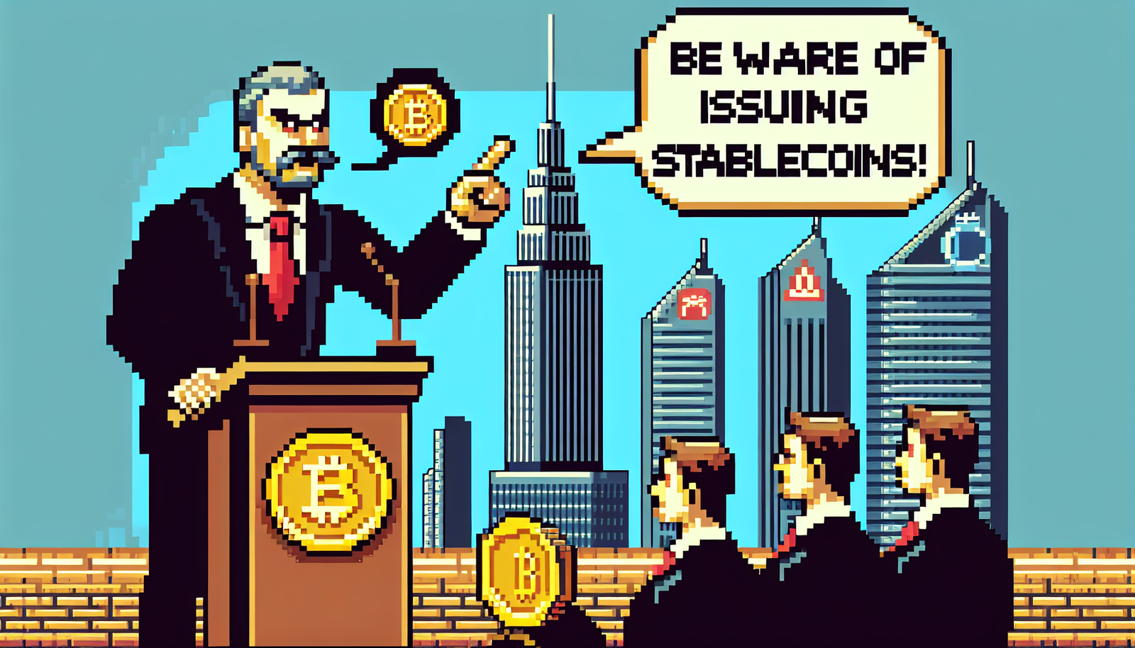 Bank of England Chief Warns Major Banks Against Issuing Stablecoins