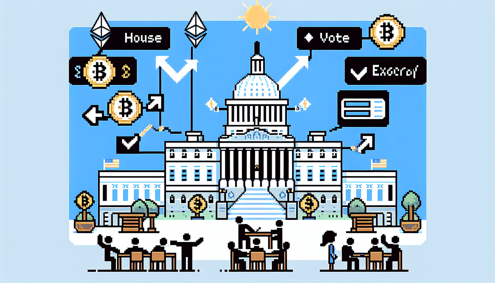 House Advances Crypto Bills After Trump Intervention, Vote Expected