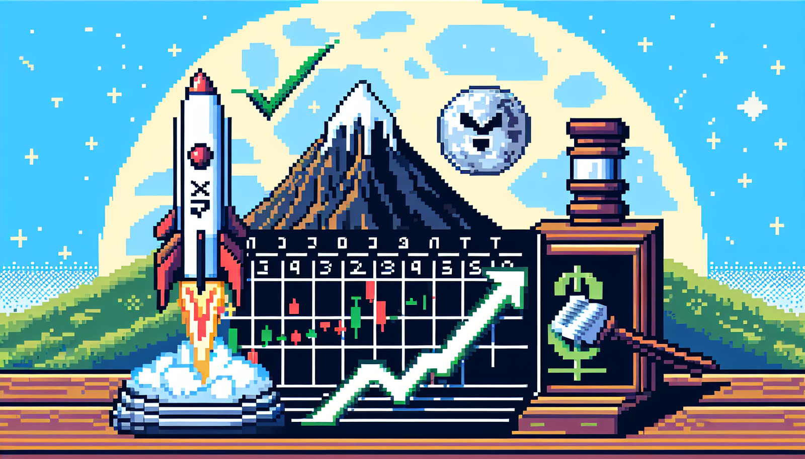 XRP Surges 40% in a Month, Nears All-Time High After Lawsuit Win