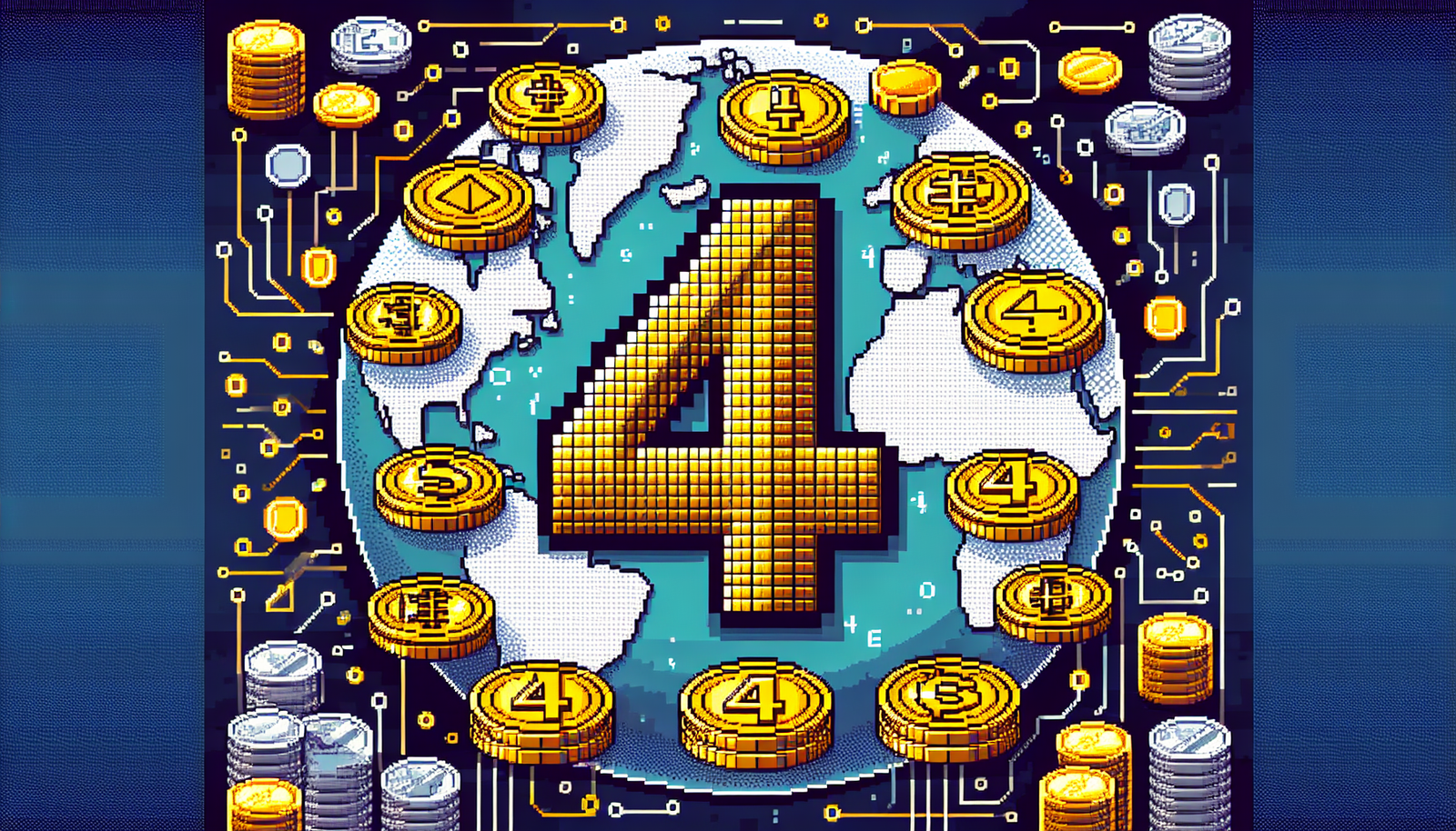 Global Cryptocurrency Market Cap Hits Record $4 Trillion Milestone