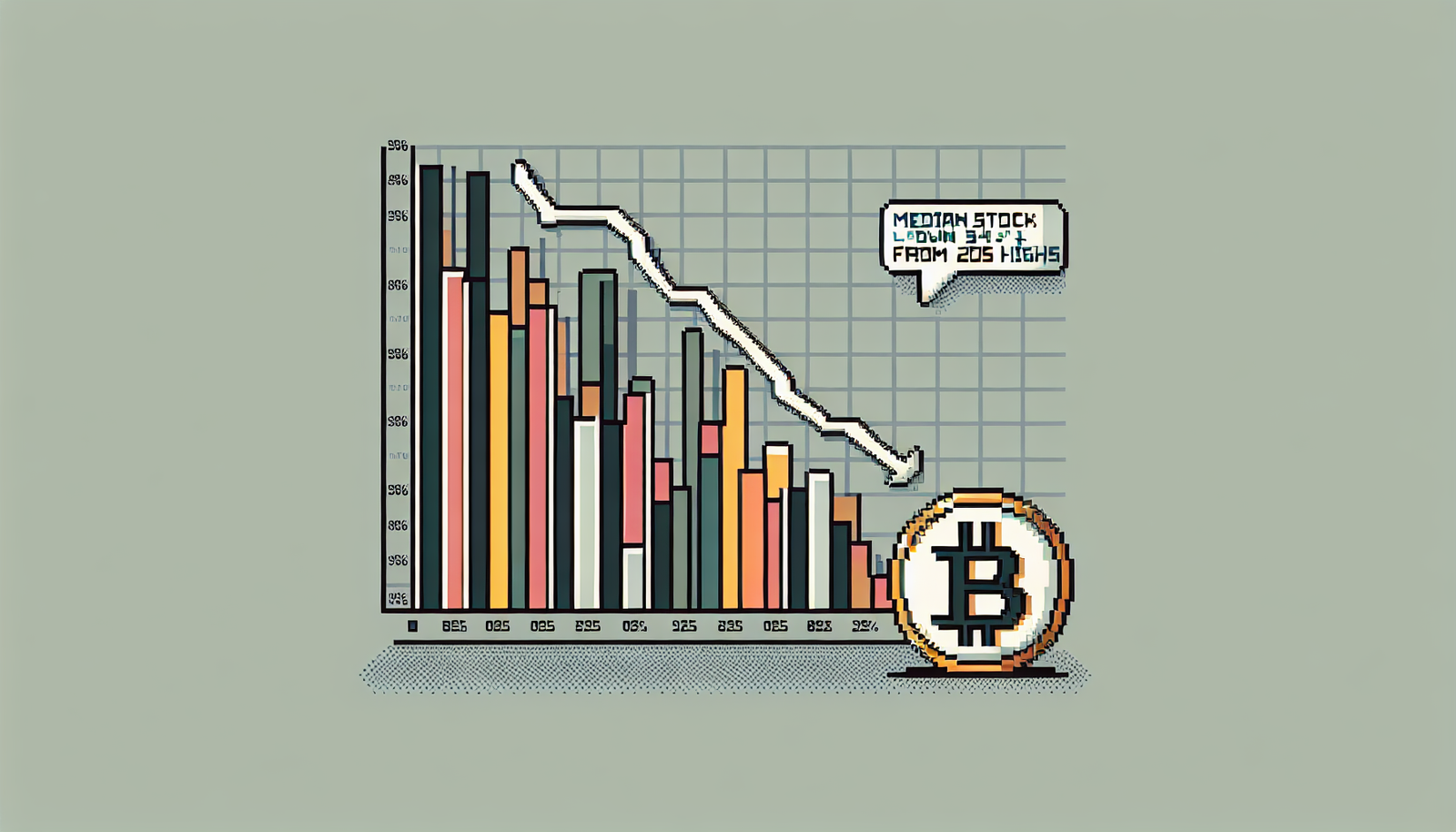 Bitcoin Treasury Firms Sink: Median Stock Down 52% From 2025 Highs