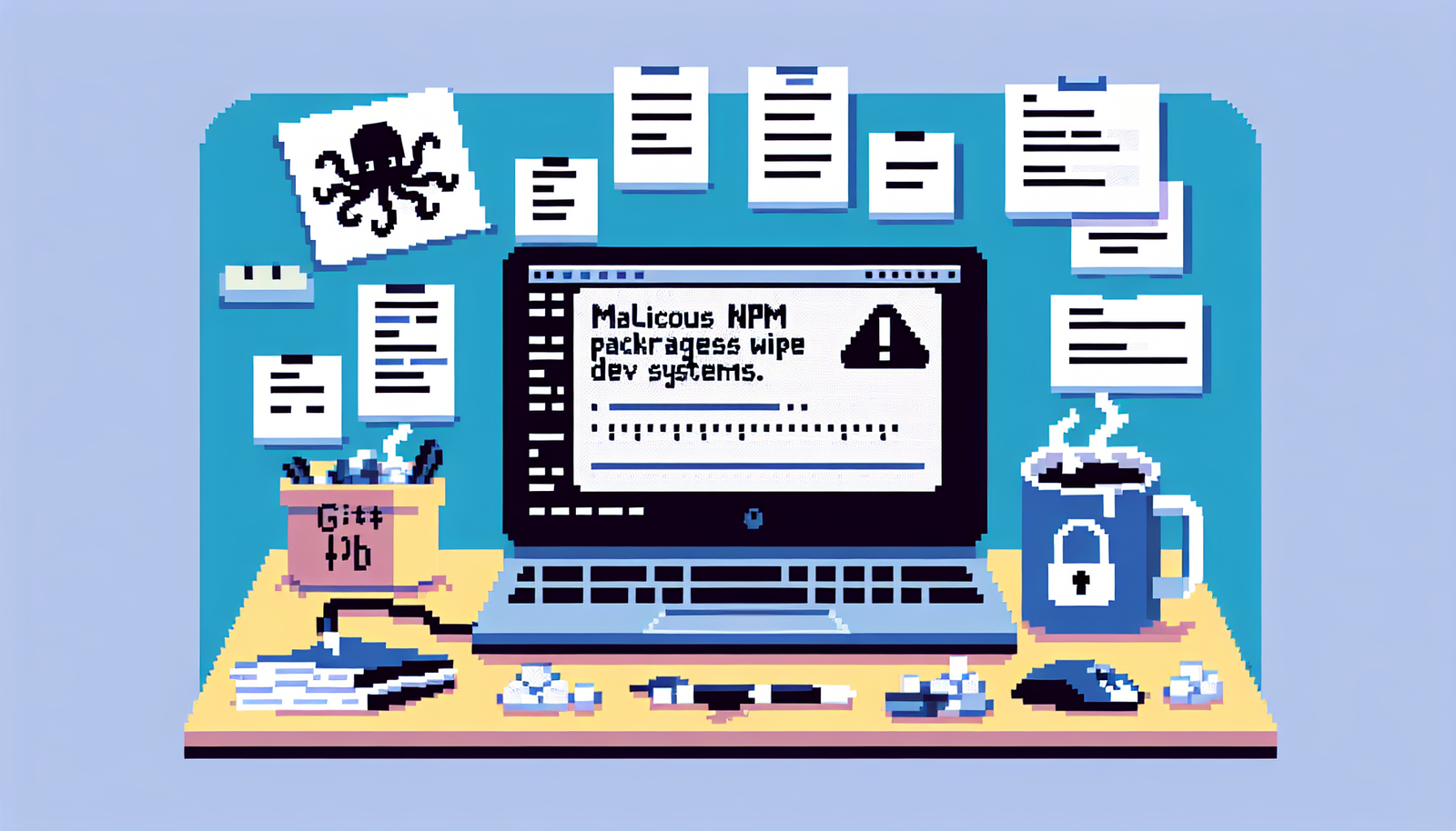 Toptal GitHub Hacked: Malicious npm Packages Wipe Dev Systems