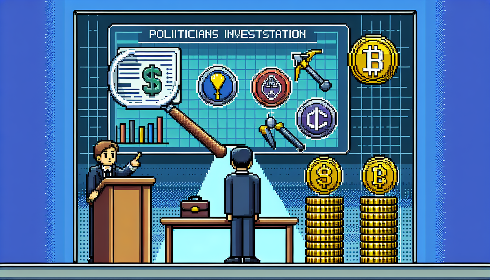 Trump’s Crypto Debanking Probe Boosts INJ, XLM, ZBCN Ahead of Tariffs