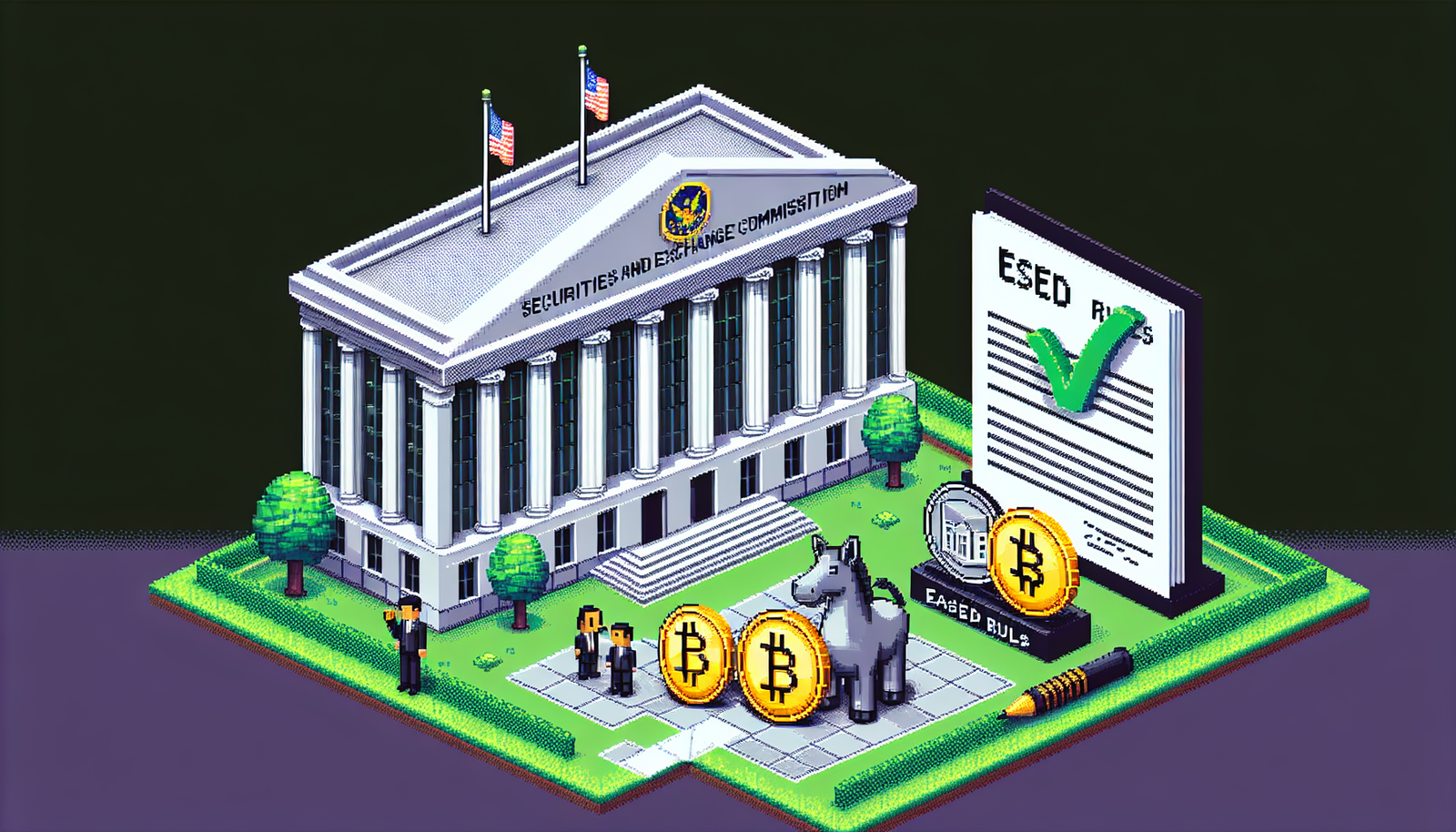 SEC Says Liquid Staking Tokens Not Securities, Eases Crypto Rules