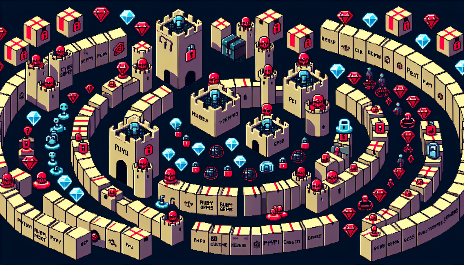 60 Malicious Packages Target RubyGems, PyPI in Credential Theft Campaign