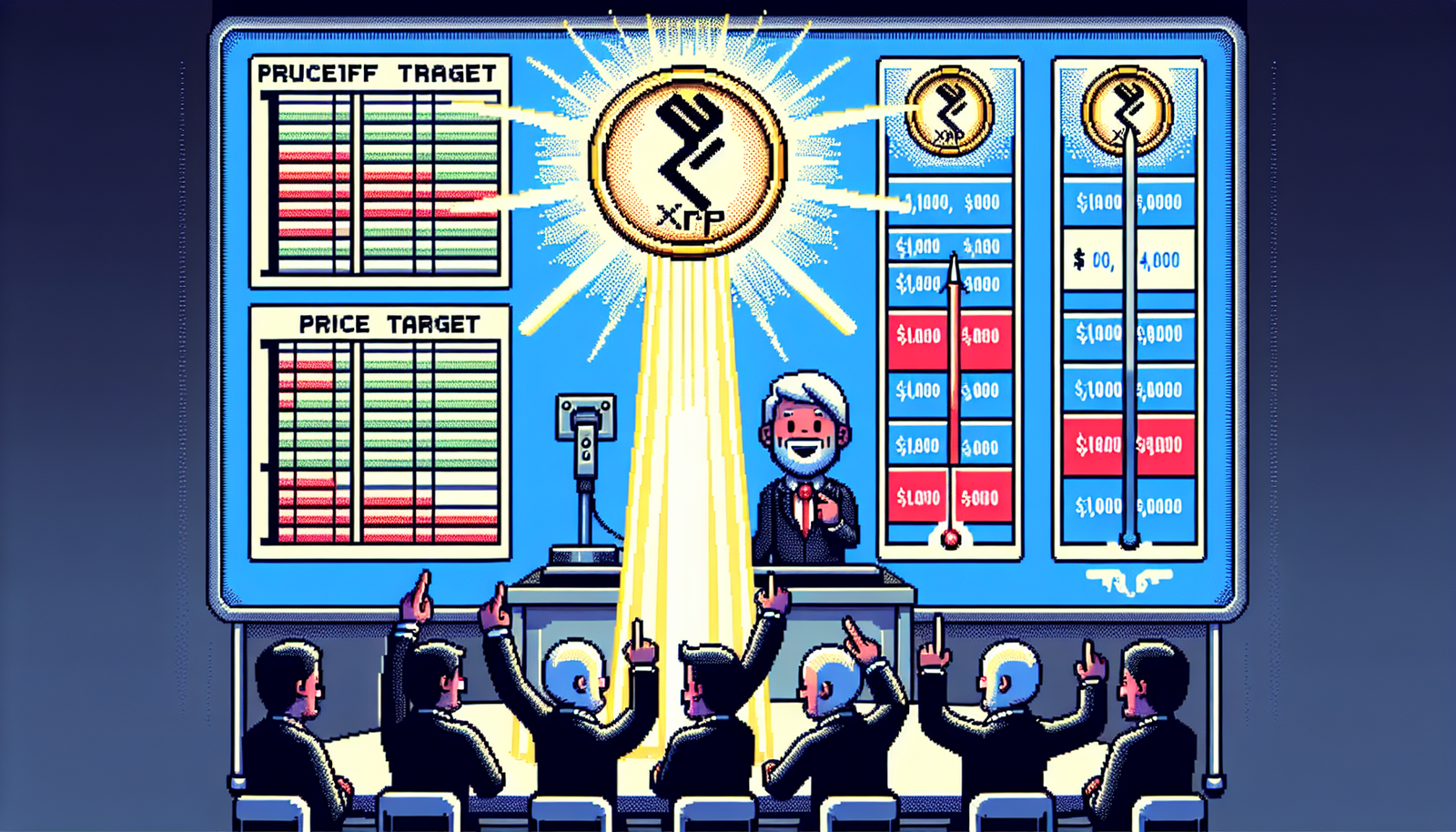 XRP $10,000 Price Target Gains Traction Among Institutional Analysts