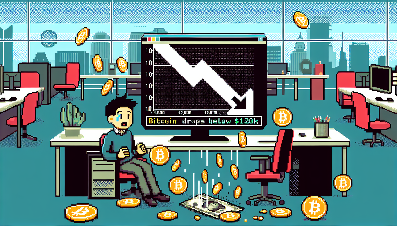 Bitcoin Drops Below $120K as US Treasury Rules Out More Purchases