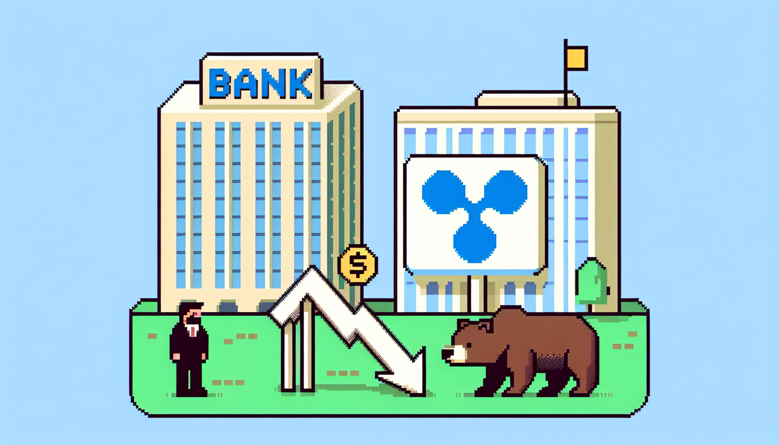 Bearish Trends, Reluctant Banks Slow Ripple (XRP) Price and Adoption