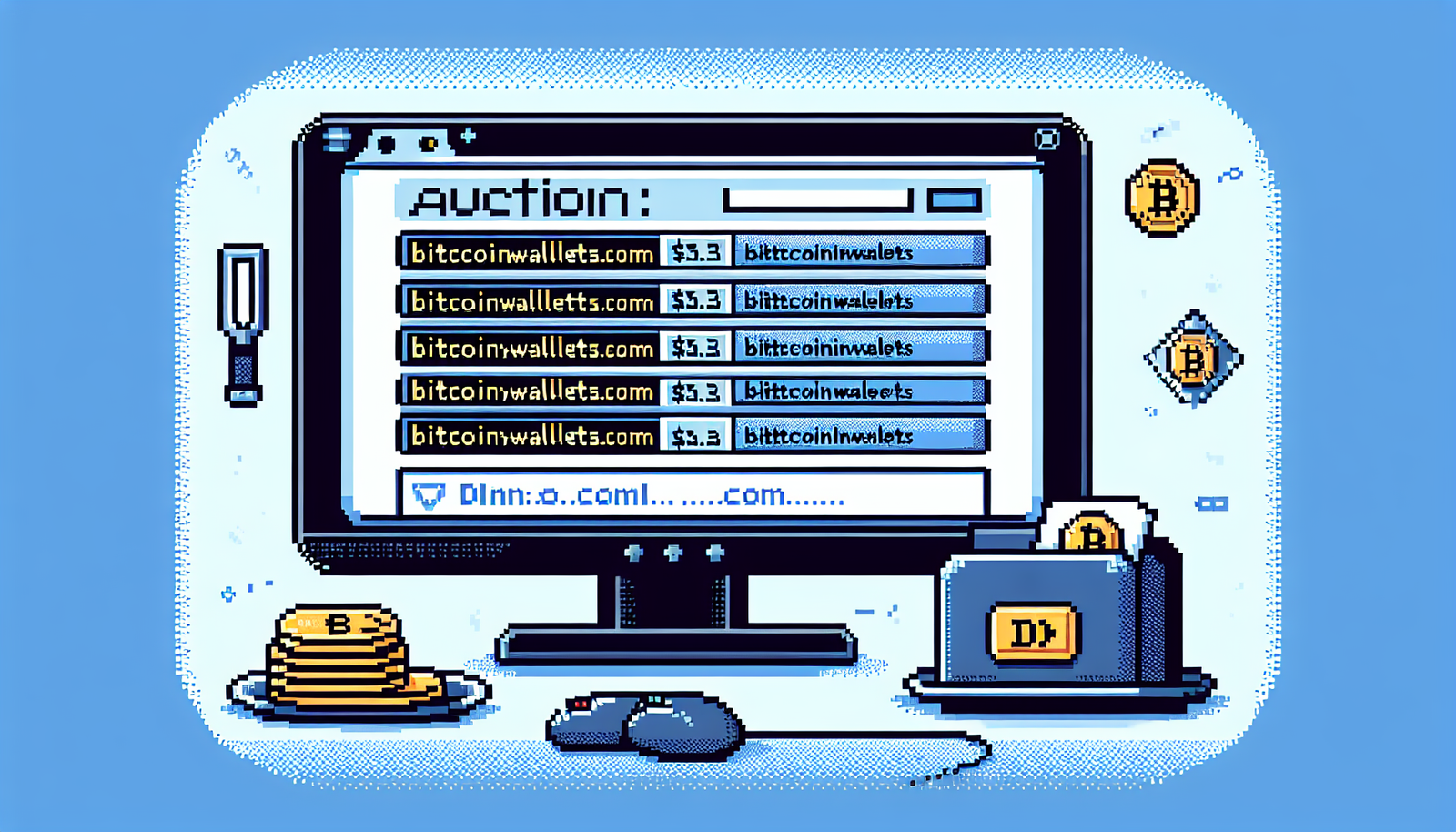 Lloyds Auctions 280+ Bitcoin Domains, Including BitcoinWallets.com