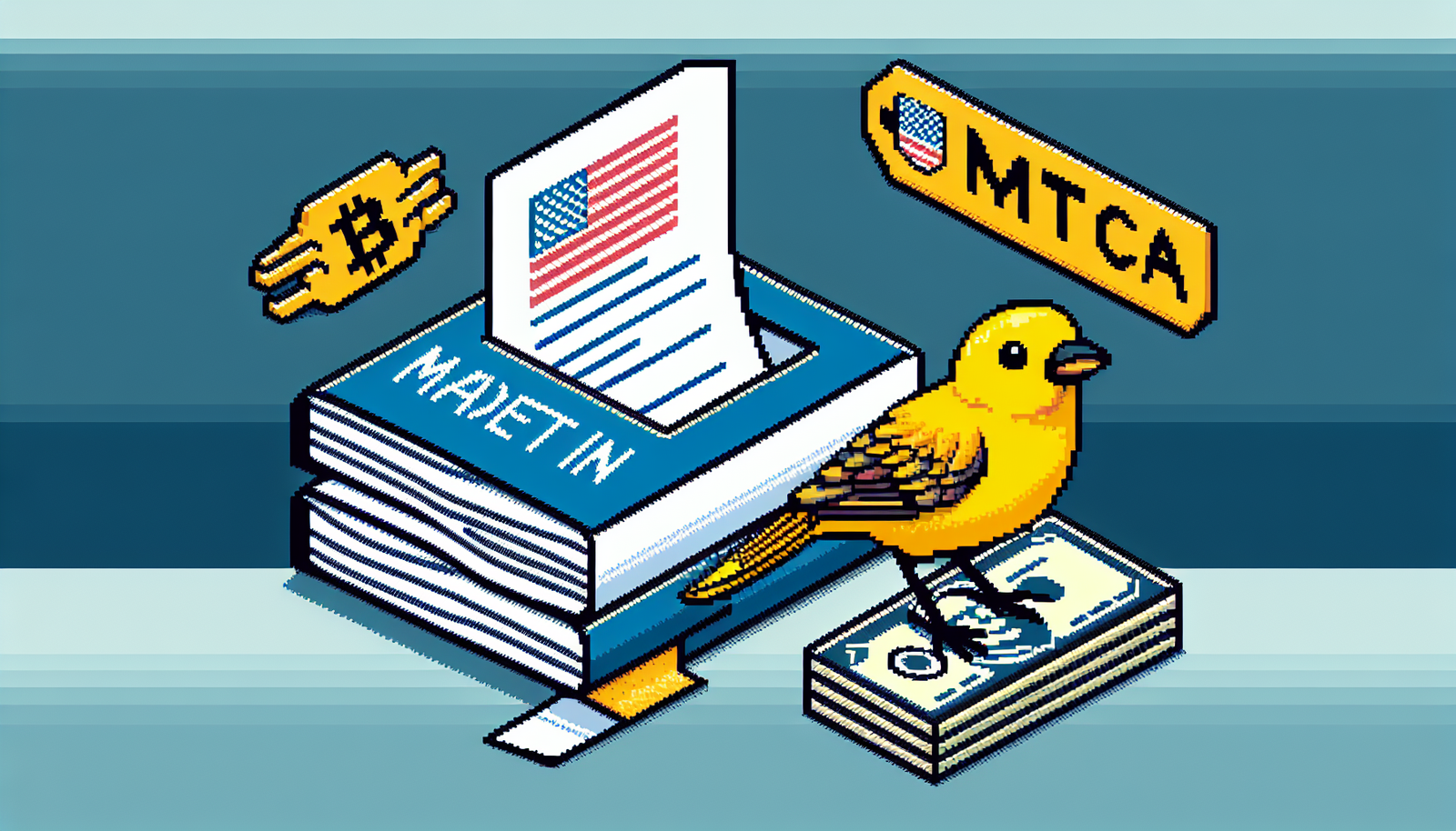 Canary Files SEC Application for American-Made Crypto ETF (MRCA)
