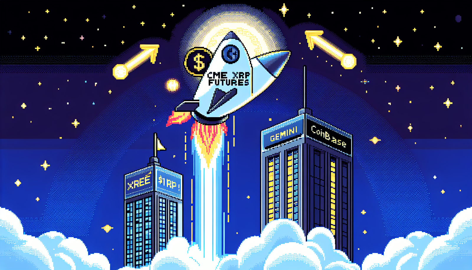 CME XRP Futures Hit $1B Fastest Ever as Gemini Tops Coinbase App