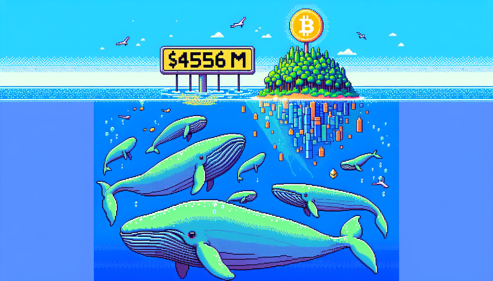 Whales Buy $456M in Ether as Investors Rotate Out of Bitcoin