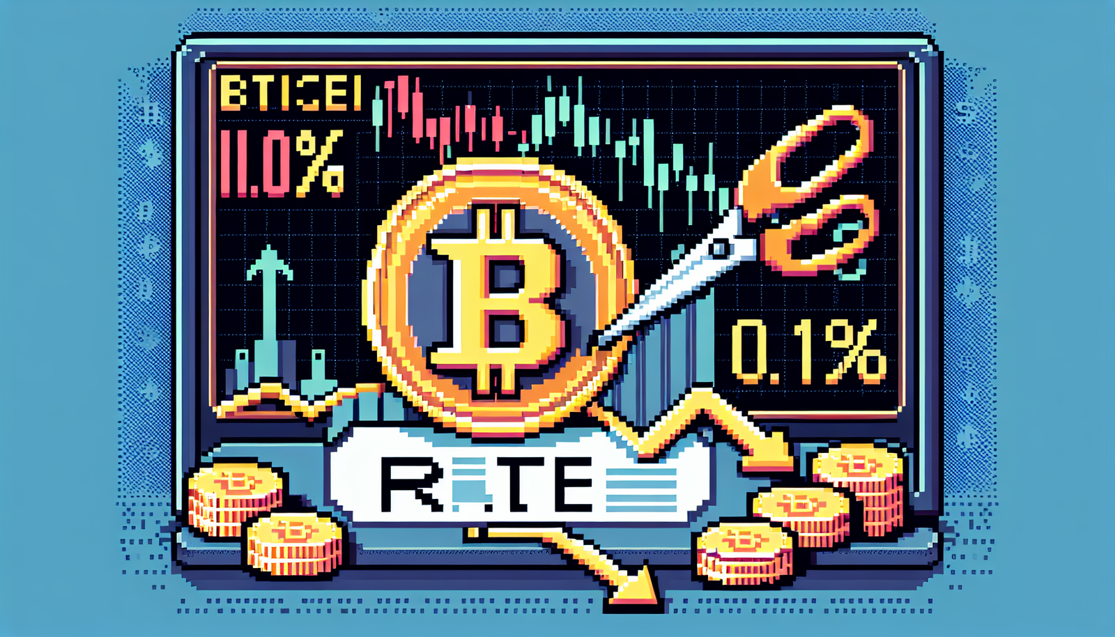 Bitcoin Falls 10% After All-Time High; Rate Cut Hopes Loom