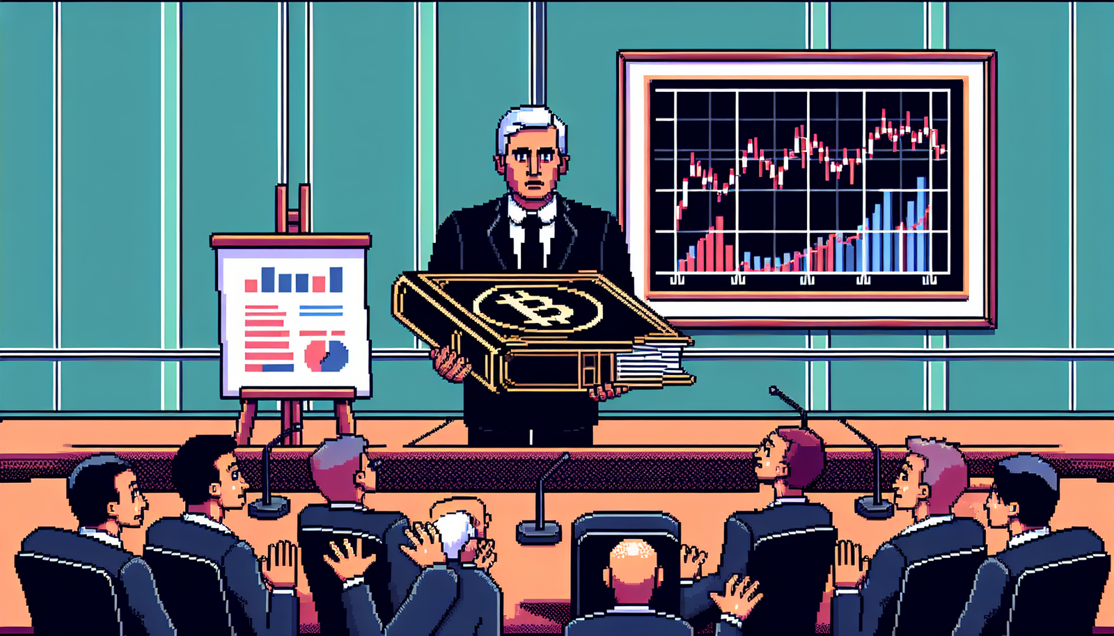 Trump Publishes U.S. Economic Data on Blockchain, Fed Tensions Rise