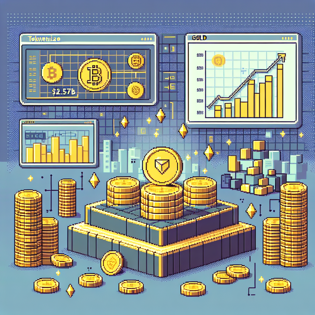 Tokenized Gold Market Cap Hits $2.57B as Gold Price Surges