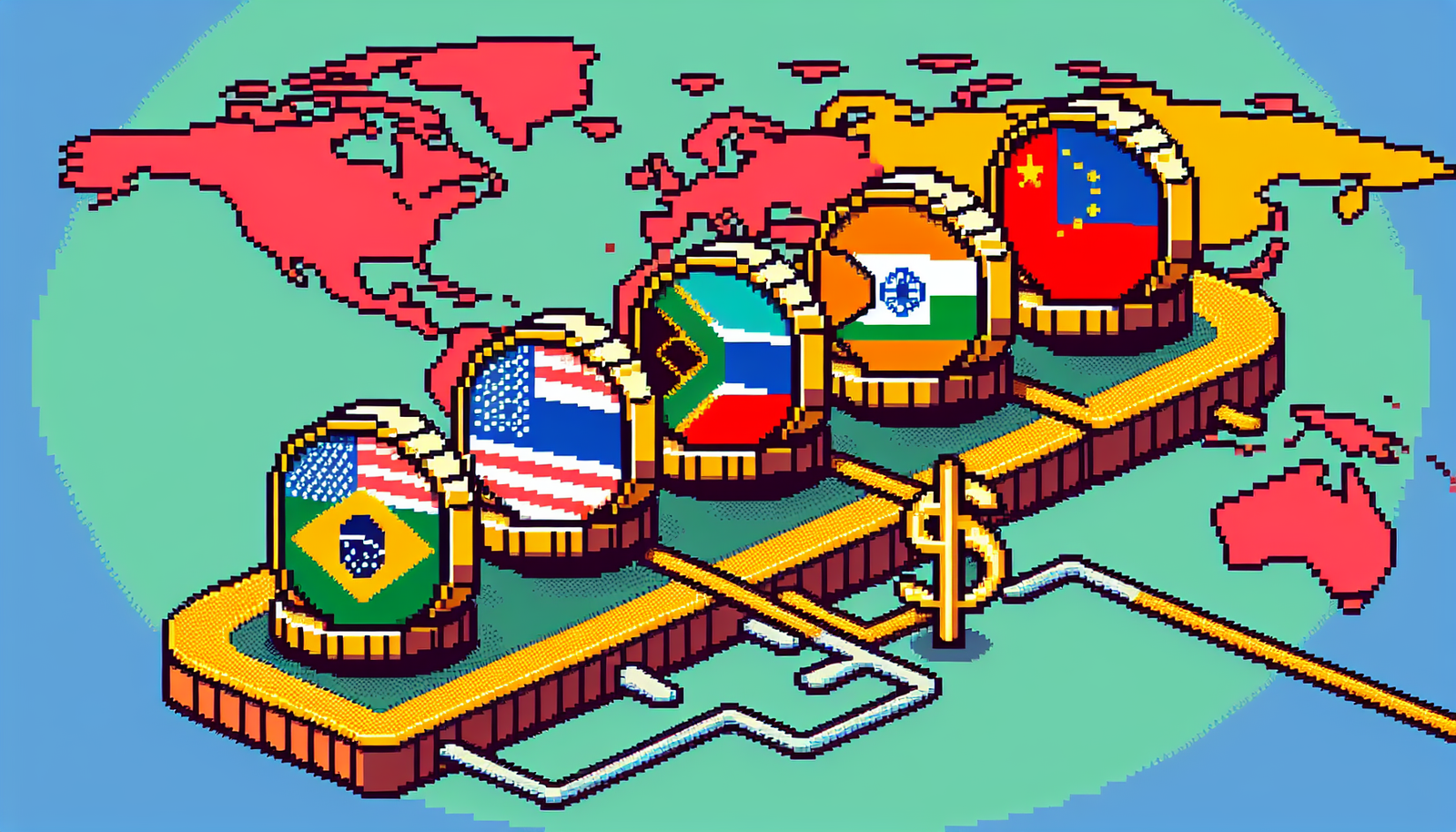 BRICS Nations Accelerate Move Away From US Dollar in Global Trade
