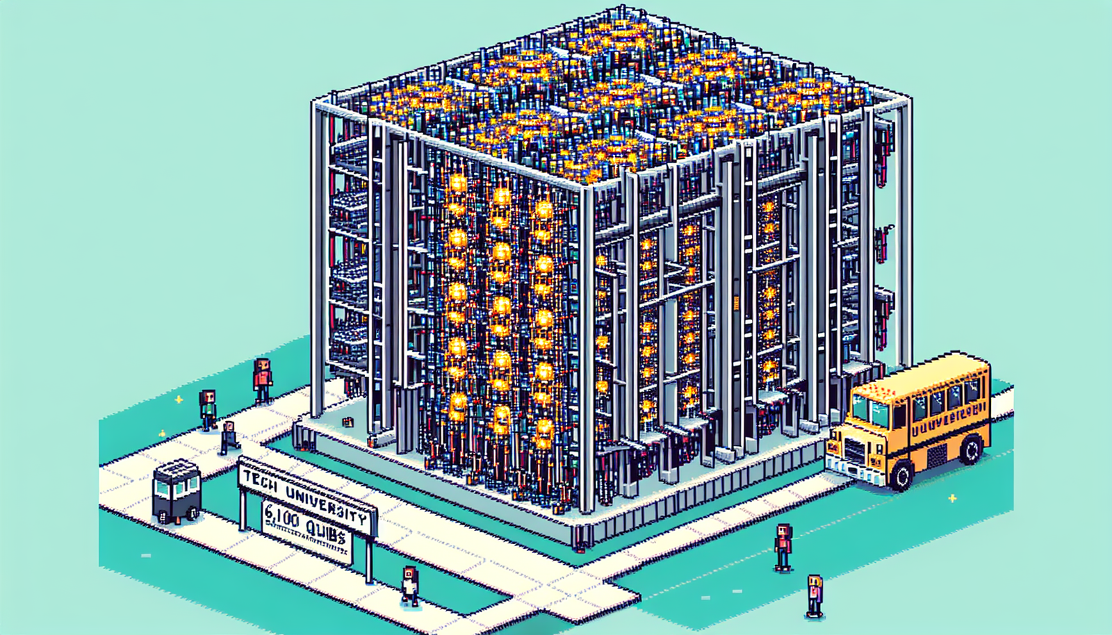 Caltech Builds 6,100-Qubit Neutral-Atom Quantum Computer Record