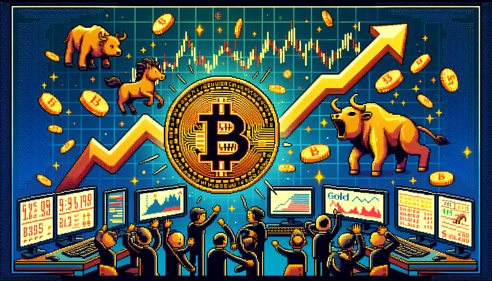 Bitcoin Surges as Fed Shift Sparks Market Panic and Gold Rally