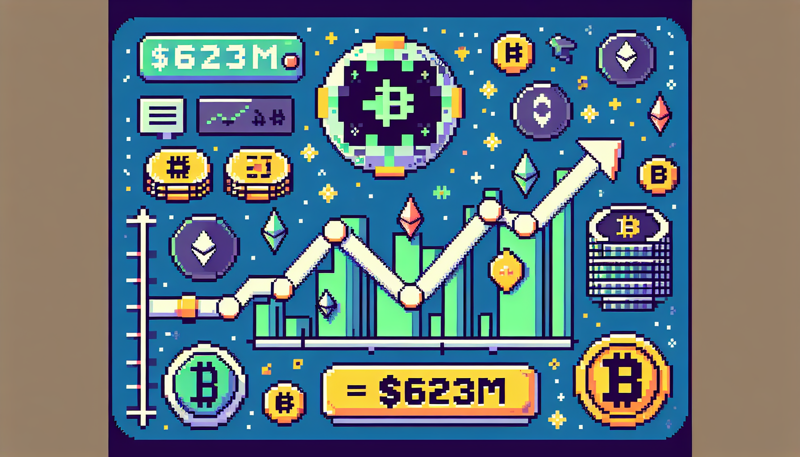 Crypto Market Sees $623M in Liquidations as Bitcoin, Altcoins Rally