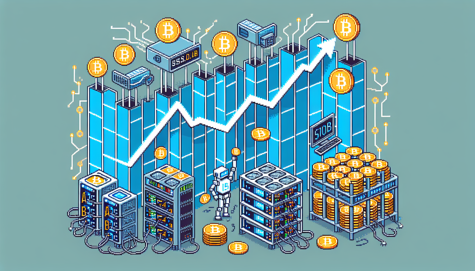 Top Bitcoin Miner Market Cap Soars Past $50B Amid AI Pivot