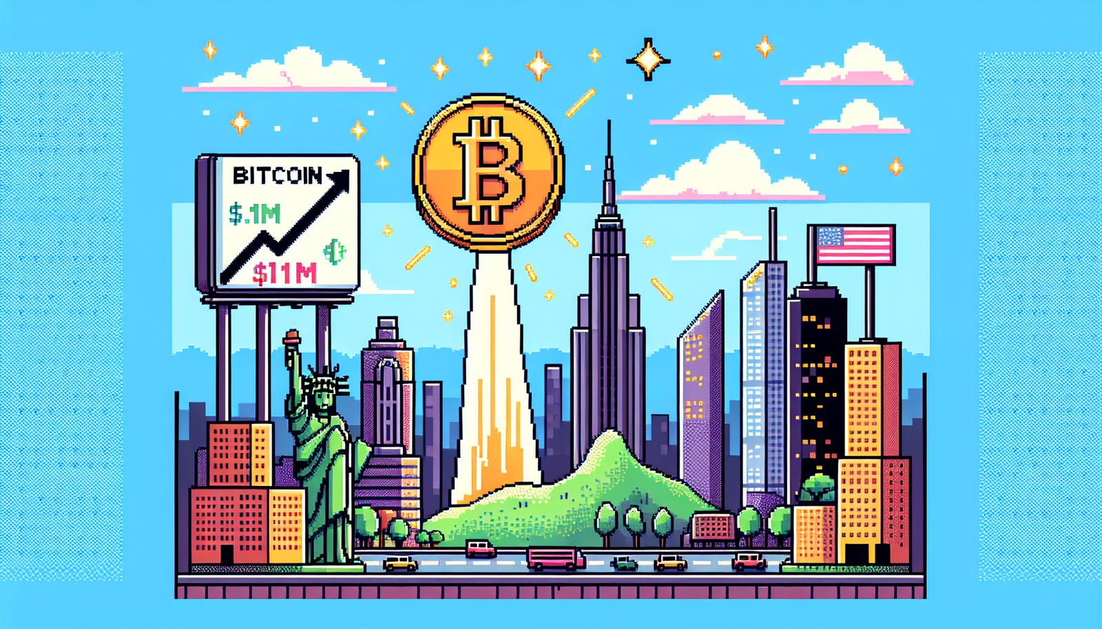 Bitcoin Soars 10% as U.S. Adoption Sparks $1M Crypto Predictions