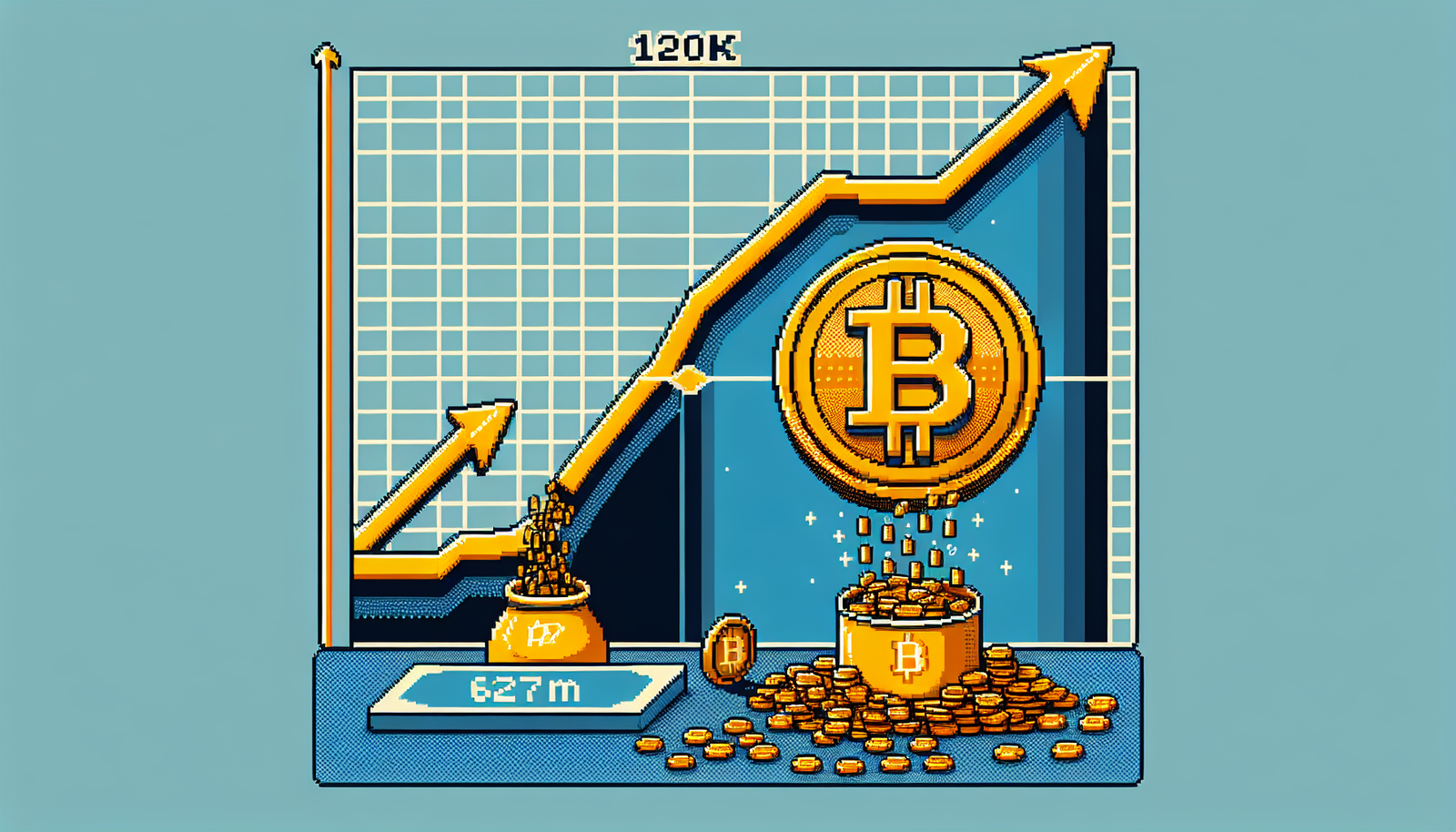 Bitcoin Nears $120K Amid Market Rally; ETFs Log $627M Inflows