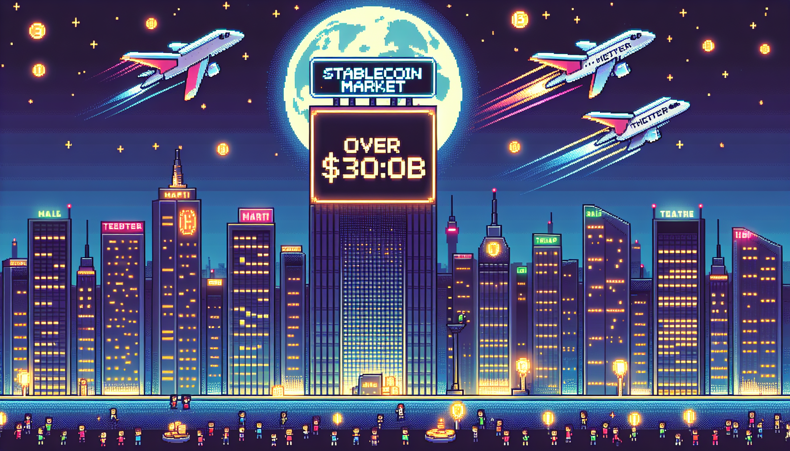 Stablecoin Market Tops $300B as Tether Leads Rapid Growth