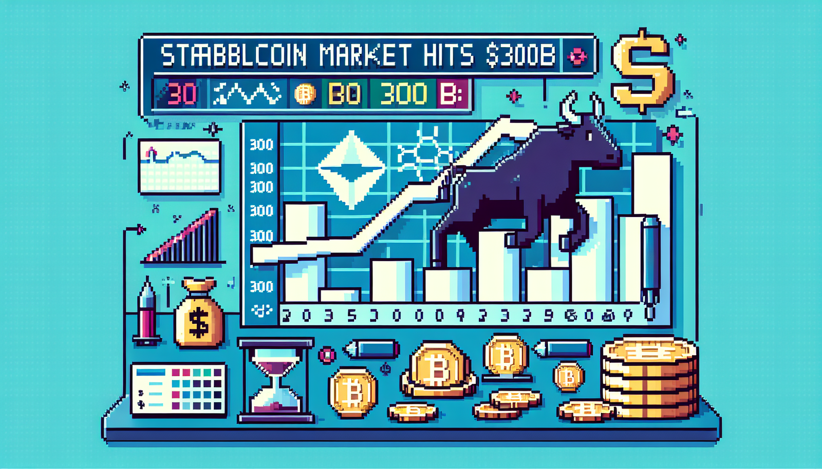 Stablecoin Market Hits $300B, Signals Potential Crypto Rally